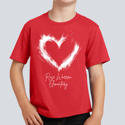 Youth T-Shirt - Spring - Valentine's Heart Thumbnail