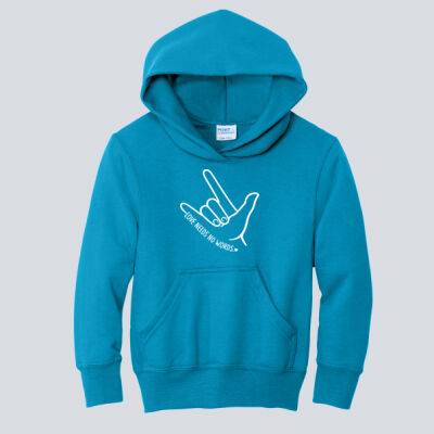 Youth Hoodie - Autism Awareness - Love Needs No Words Thumbnail